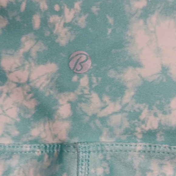 Bally Total Fitness - Tie Dye Leggings - Blue/White - Large - Picture 5 of 7